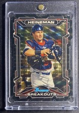 Marketplace image: 2013 BOWMAN BREAKOUTS TYLER HEINEMAN SUPERFRACTOR 1/1 #BSB-TH