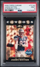 Marketplace image: 2008 Topps Chrome Jason Witten Superfractor 1/1 One Of One PSA 9