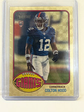 Current marketplace image for 2025 Topps Heritage #260 New York Giants Superfractor 1/1