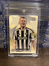 Marketplace image: Dan Burn 1/1 Superfractor Ultimate Stage Topps Chrome 2025-26 England/Newcastle