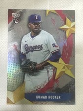 Marketplace image: 2025 Topps Stars of MLB Kumar Rocker RC 1/1 Superfractor Rookie Texas  Rangers