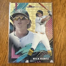 Marketplace image: 2026 Topps Finest Baseball Nick Kurtz Superfractor 1/1 Oakland Athletics 🔥🔥🔥