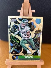 Marketplace image: 2025 Topps Chrome Cosmic Breece Hall 1/1 Superfractor NY Jets