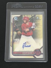 Marketplace image: EDGAR QUERO 2022 BOWMAN CHROME 1/1 Superfractor one of one Auto