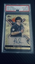 Marketplace image: 2022 Finest Superfractor Pete Alonso AUTO DNA 10 1/1 #FA-PA PSA 10 GEM MINT