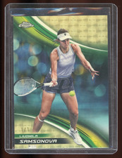 Marketplace image: 2025 Topps Chrome Tennis Liudmila Samsonova #37 SuperFractor 1/1