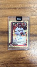 Marketplace image: 2025 TOPPS CHROME UPDATE JAMES WOOD SUPERFRACTOR AUTOGRAPH 1/1
