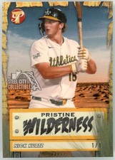 Marketplace image: Nick Kurtz 2026 Topps Pristine Wilderness Superfractor Card #PW-7 1/1