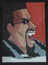 Marketplace image: 2025 Topps Chrome Marvel Studios Blade 1/1 Sketch Isiah Xavier Bradley