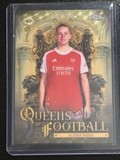 Marketplace image: Topps Chrome UWCL 2025/26 Alessia Russo Queens of Football Superfractor 1/1