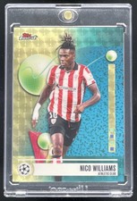 Current marketplace image for 2025 Topps Finest #10 Nico Williams Superfractor 1/1