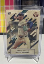 Marketplace image: 2025 Topps Pristine - Logan Evans #125 Superfractor 1/1 RC. Seattle Mariners