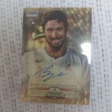 Marketplace image: 2025 Topps Stadium Club Chrome Thomas Saggese 1/1 On card Auto Superfractor