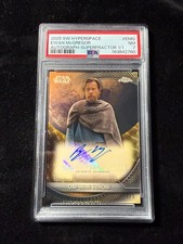 Marketplace image: 2025 star wars hyperspace ewan mcgregor as obi-wan auto superfractor 1/1
