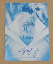 Marketplace image: 2026 Topps Chrome Plate Auto 1/1 Edgar Martinez