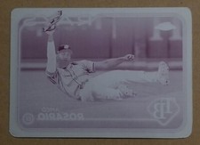 Marketplace image: 2024 TOPPS CHROME UPDATES USC122 PLATE 1/1 AMED ROSARIO