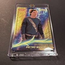 Marketplace image: 2025 Topps Chrome Marvel Ralph Bohner Pietro Maximoff Superfractor 1/1