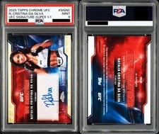 Marketplace image: 2025 Topps Chrome Signatures Natalia Cristina Da Silva Superfractor 1/1 PSA 9