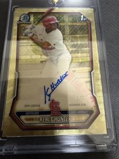 Marketplace image: 2026 Topps Bowman Chrome Kenly Hunter Superfractor On card Auto 1/1 One of one