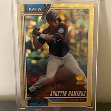 Marketplace image: Topps 2026 Topps Chrome Agustin Ramirez Superfractor 1/1