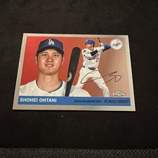 Marketplace image: 2025 Topps Chrome Platinum Anniversary Shohei Ohtani SUPERFRACTOR print error