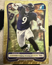 Marketplace image: Topps 2026 Bowman Chrome Zion Young Ravens Rookie Superfractor 1/1 BCV-179