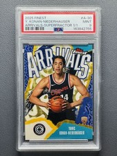 Marketplace image: 2025-26 Topps Finest Yanic Konan-Niederhauser RC Rookie Superfractor 1/1 PSA 9