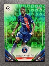 Marketplace image: 2023-24 Topps Chrome Jade UEFA Ousmane Dembele Foilfractor Superfractor 1/1 1of1