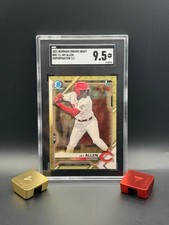 Marketplace image: Jay Allen 2021 Bowman Chrome Draft BDC-11 Superfractor 1/1 SGC 9.5 1st Bowman