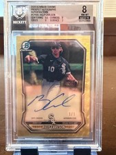 Marketplace image: 2026 Bowman Chrome Superfractor Auto Billy Carlson 1/1 BGS Auto 10