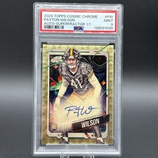 Current marketplace image for 2024 Topps Chrome #CCA-PW Payton Wilson Autograph Superfractor Superfractor 1/1