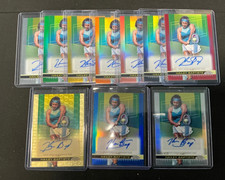 Marketplace image: Hailey Baptiste Topps Chrome Tennis AUTO Rainbow 10 Cards Superfractor 1/1