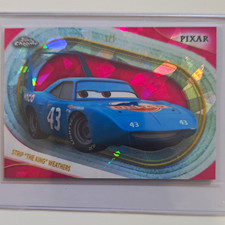 Marketplace image: Topps 2025 Chrome Disney Pixar Cars Strip The King Weathers #57 1/1