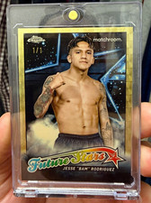 Marketplace image: 2024 Topps Chrome Boxing Bam Rodriguez FS-3 Future Stars SuperFractor 1/1