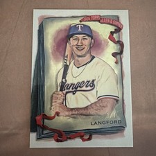 Marketplace image: 2026 Topps Allen And Ginter Wyatt Langford 1/1 Chrome Superfractor Rangers