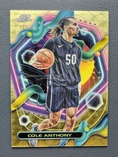 Marketplace image: 2023-24 Topps Chrome Cosmic Cole Anthony #93 Superfractor 1/1 One of One 1of1