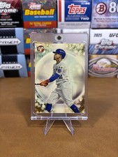 Marketplace image: 2025 Topps Pristine - Pearlescent Francisco Lindor #PE-19 SuperFractor 1/1