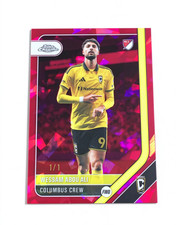 Marketplace image: 2026 Topps Chrome Sapphire MLS Wessam Abou Ali Columbus Crew Padparadscha 1/1