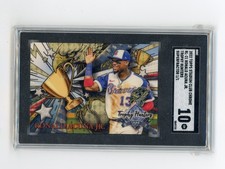 Marketplace image: 2022 Stadium Club RL-21 RONALD ACUNA JR. Trophy Hunters Superfractor 1/1 SGC 10