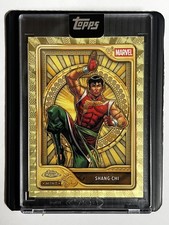 Marketplace image: 2026 Topps Mint Marvel Shang-Chi #77 GOLD TIER CHROME SUPERFRACTOR 1/1 🔥