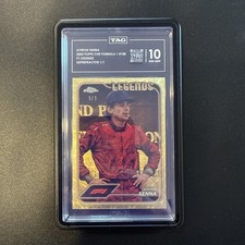 Marketplace image: 2024 Topps Chrome F1 Ayrton Senna Legends True SUPERFRACTOR