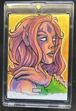 Marketplace image: 2025 Topps Chrome Marvel Studios Blink Sketch Hand Drawn Artist Auto #1/1