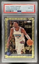 Marketplace image: 2025-26 Topps Chrome Jaren Jackson Jr. SuperFractor #1/1 Grizzlies PSA 8