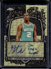 Current marketplace image for 2025 Topps Chrome #1 Grant Williams Signature Style Superfractor 1/1