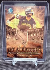 Marketplace image: 2024 Bowman - Ethan Salas Gladiators  #GOTD-8 Superfractor Refractor 1/1  Padres