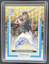 Marketplace image: 2026 Topps Chrome NSCC Ryan Waldschmidt Bowman Chrome Auto SuperFractor #1/1
