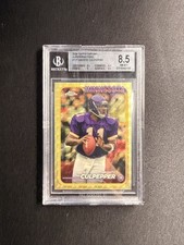 Current marketplace image for 2024 Topps Chrome #117 Daunte Culpepper Superfractor 1/1