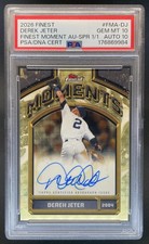 Current marketplace image for 2026 Topps Finest #1 Derek Jeter Moments Auto Superfractor 1/1