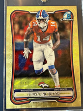 Marketplace image: 1/1- 2026 Bowman Chrome Courtland Sutton Denver Broncos Gold Superfractor