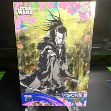 Marketplace image: 2026 Topps Star Wars Visions V3-RON Ronin Superfractor  Non-Sport Card 1/1